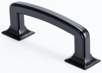 PULL 3" CC MATTE BLACK 25/BOX