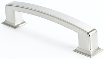 PULL 6" CC BRUSHED NICKEL 10/BOX
