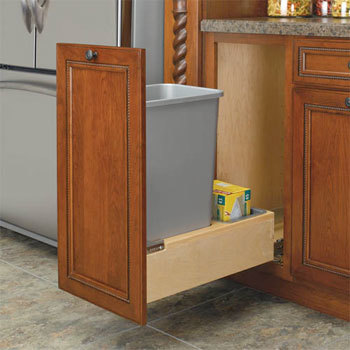 PULL-OUT WASTE CONTAINER 1-50QRT