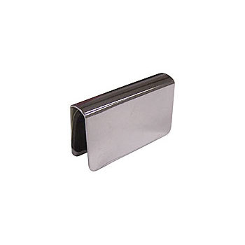 GLASS DOOR STRIKE POL. CHROME