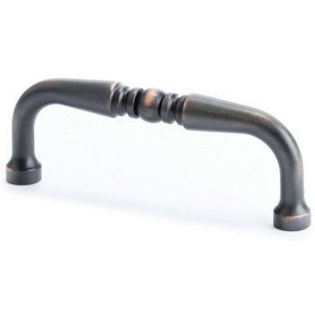 PULL 3" BEADED VERONA BRONZE 25/