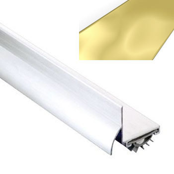 DOOR SHOE, 3' BRIGHT DIPPED GOLD